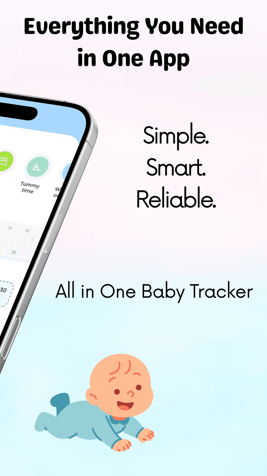 Baby Tracker daily activity summary